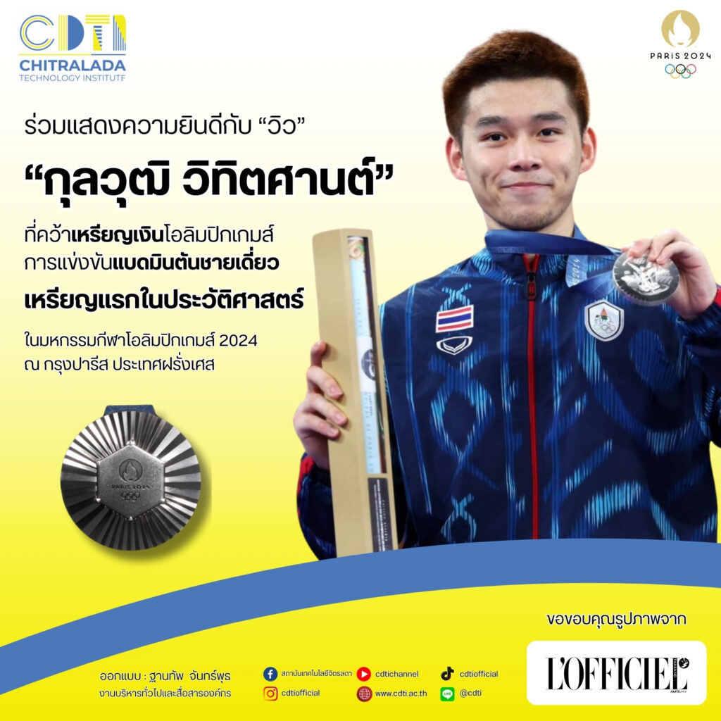 www.cdti.ac.th facebook 1 สถาบันเทคโนโลยีจิตรลดา CDTI